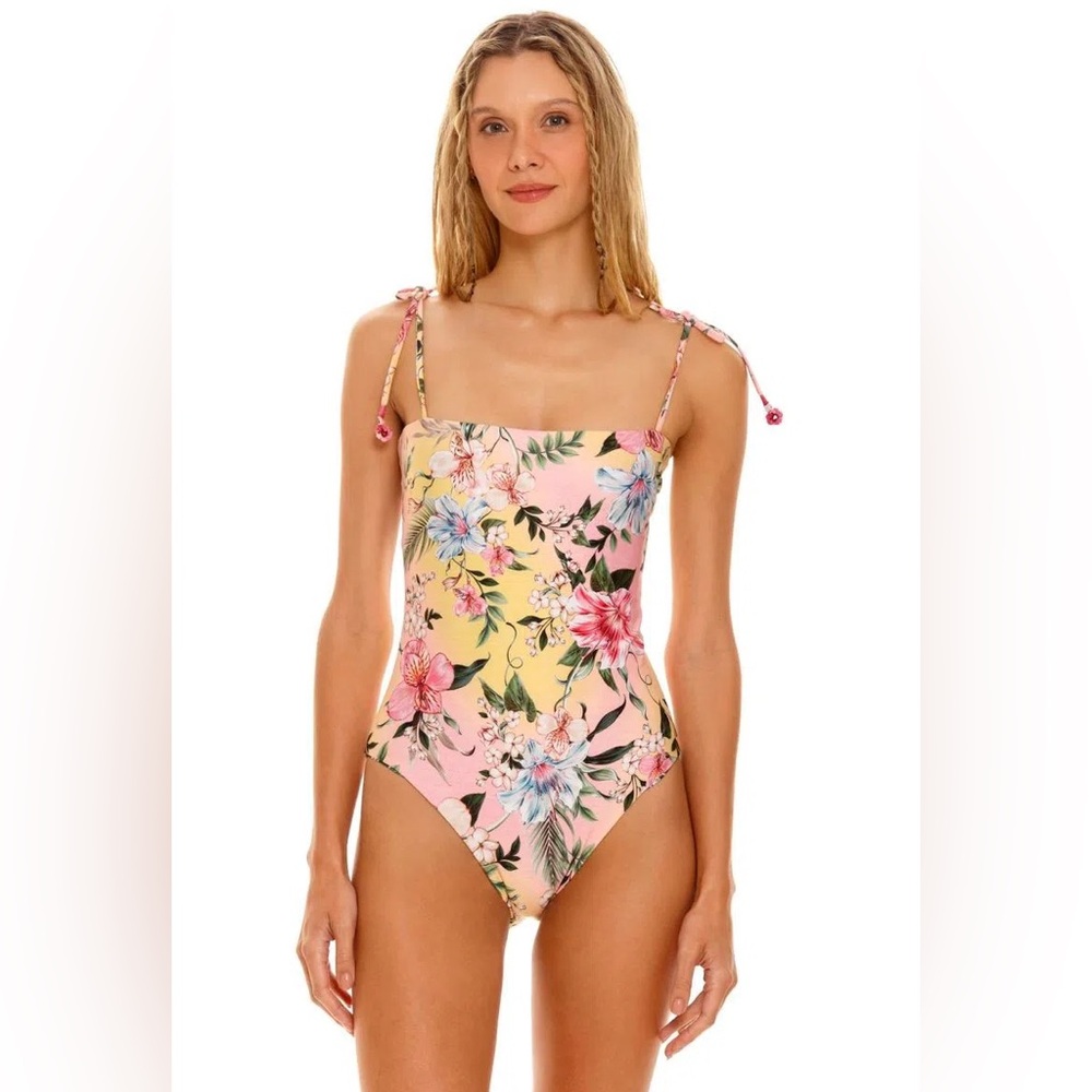 NWT AGUA BENDITA KAILAN SALLY REVERSIBLE ONE-PIECE - S